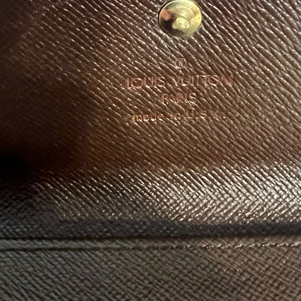 Louis‎ Vuitton Demier Ebene Elise Wallet - Picture 10 of 15